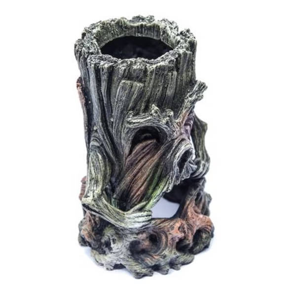 Grumpy Tree Stump Fish Tank/Aquarium Resin Ornament