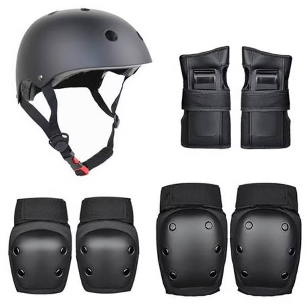 Helmet and Pad Set for Skateboading, Rollerblading/BMX etc