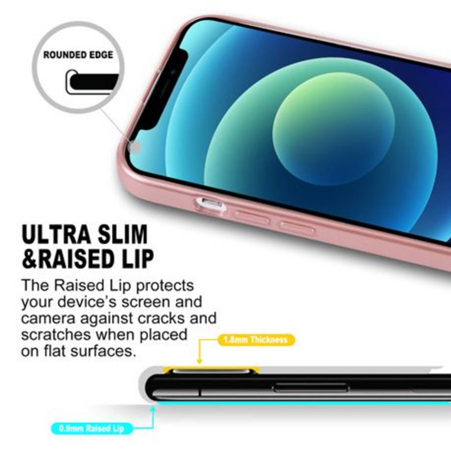 Goospery i-Jelly Cover with Metallic Finish for iPhone 13 PRO (6.1 inch)