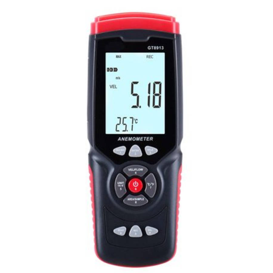 GT8913 Handheld Digital Anemometer with LCD Display