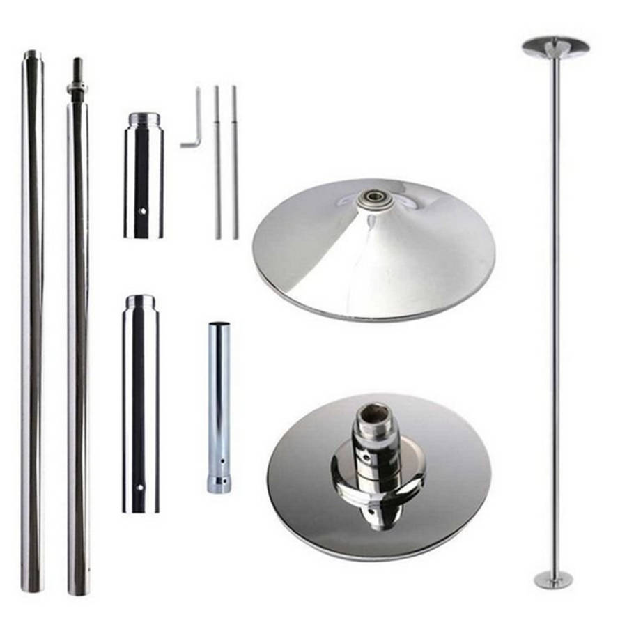 Chrome Pro Dancing Fitness Pole (Chrome)