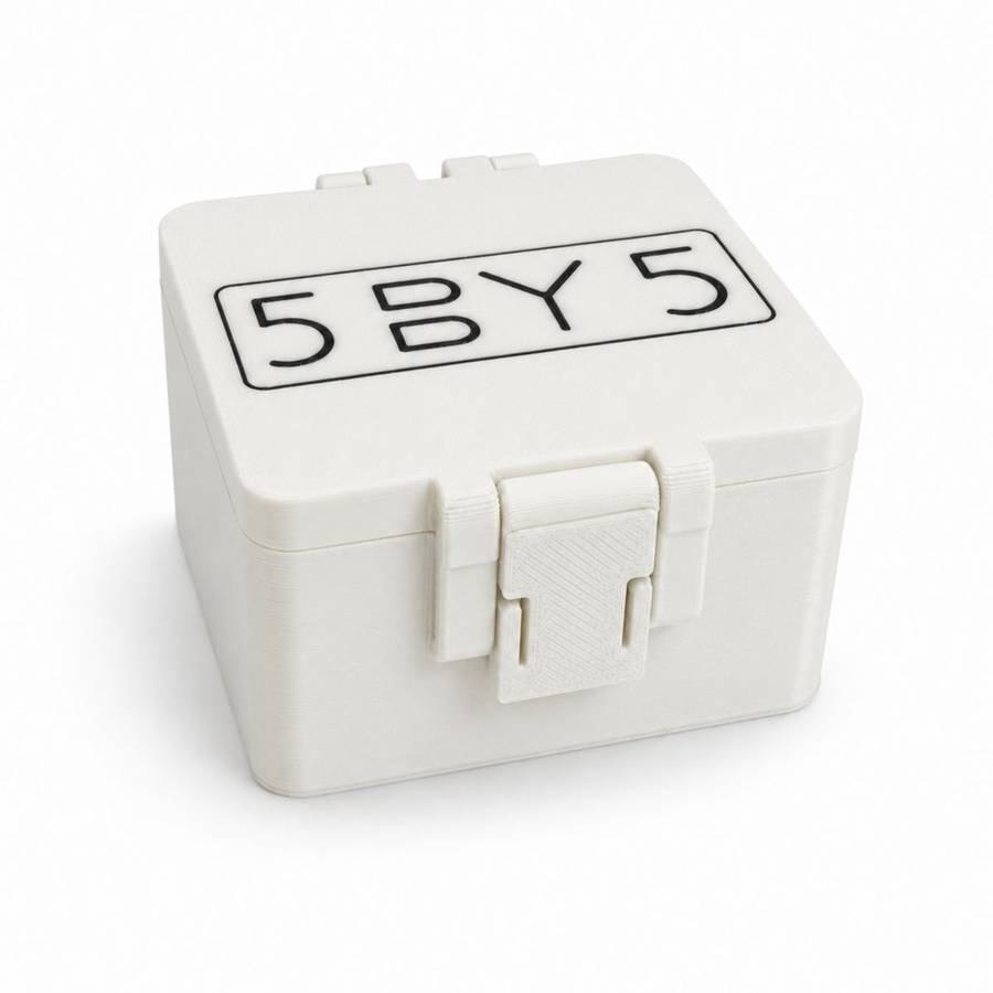 5BY5 Peptide Travel Container Compatible With Standard 3ml Vials - 9 Slot