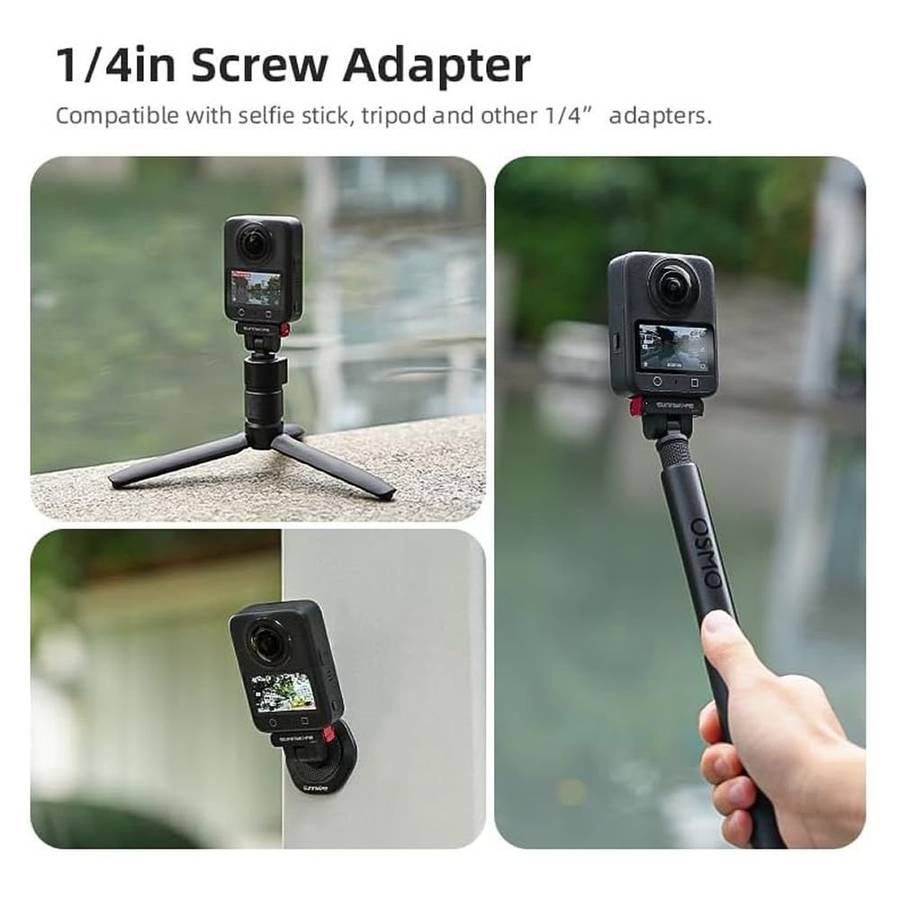 Sunnylife Magnetic Base Compatible for Action 5 Pro/4/3/2 & Osmo 360