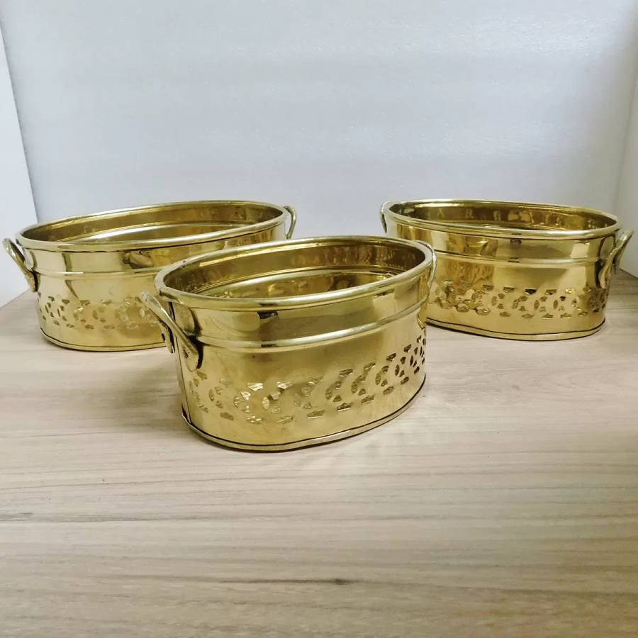 Oval Pot Planter - Set of 3