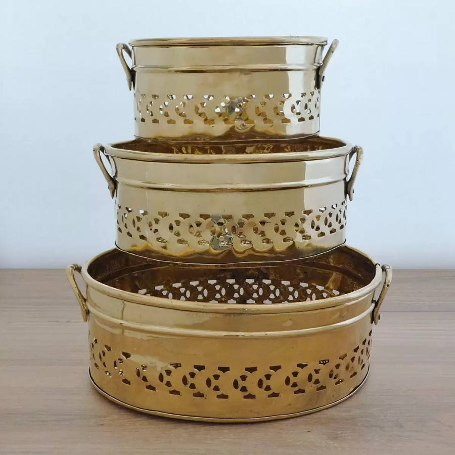 Oval Pot Planter - Set of 3
