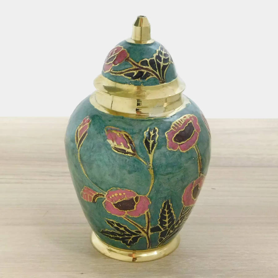 Ginger Jar Green with Lid