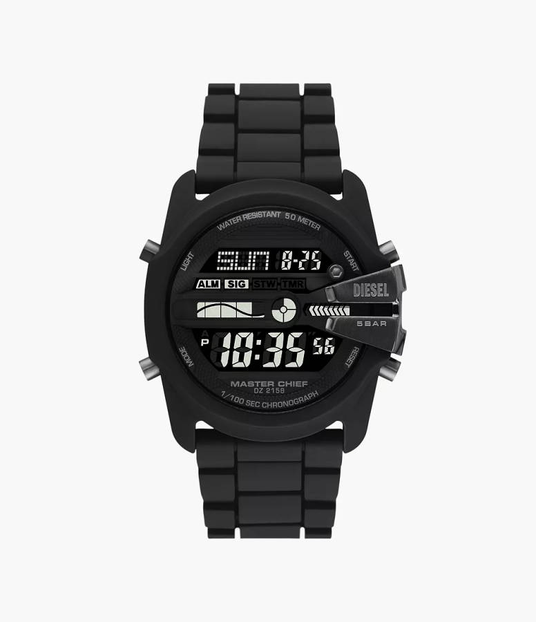 Diesel Men's Master Chief Digital Silicone Watch (DZ2158)