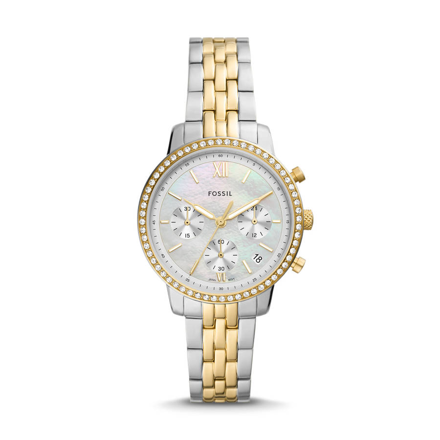 Fossil Neutra Womens Two-Tone Watch (ES5216)