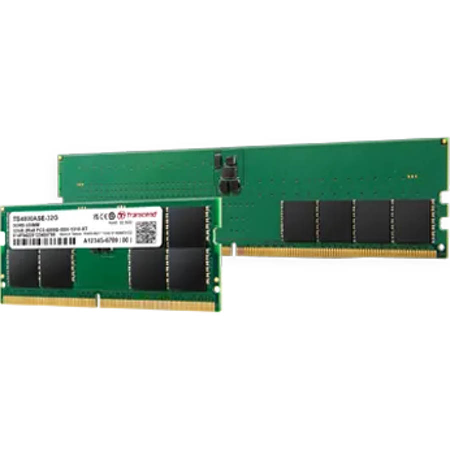 TRANSCEND JET MEMORY 16GB DDR5-5600 UNBUFFERED DESKTOP LONG DIMM 1RX8 CL46  (2Gx8)x8