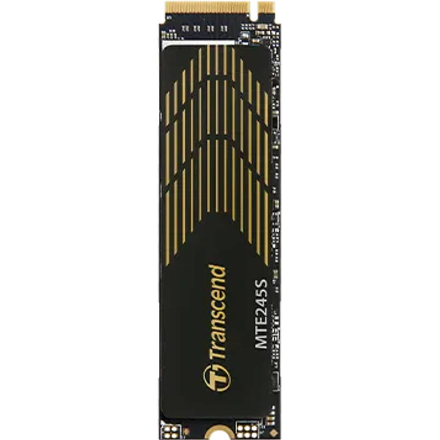 TRANSCEND 2 TB MTE245S PCI-E  GEN 4X4 M.2 NVMe 2280 SSD 3D TLC - 5300 MB/s Read 4600 MB/s Write -...
