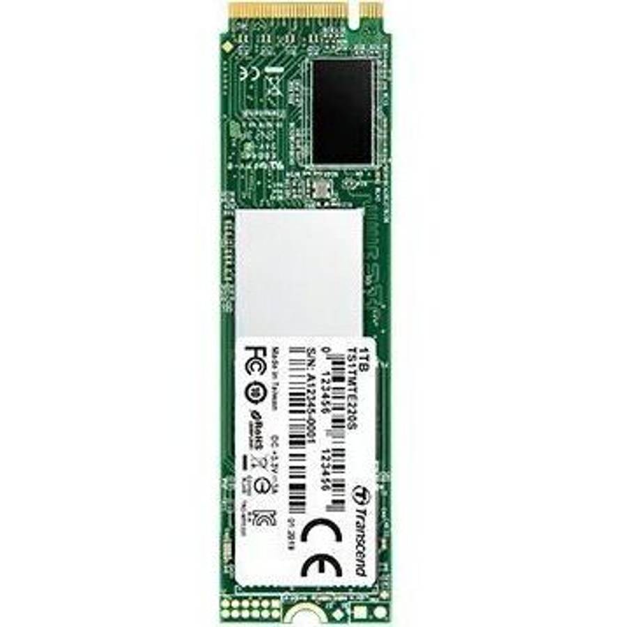 TRANSCEND 512GB MTE220S PCI-E GEN 3x4 NVMe M.2 2280 SSD 3D TLC with DRAM cache - 3500 MB/s Read 2...