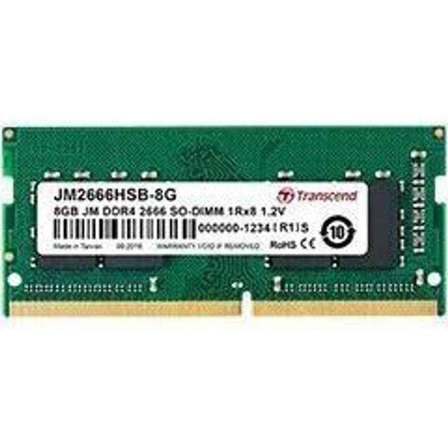 TRANSCEND 32GB JET MEMORY DDR4 2666MHZ NOTEBOOK SO-DIMM 2RX8 2GX8 CL19