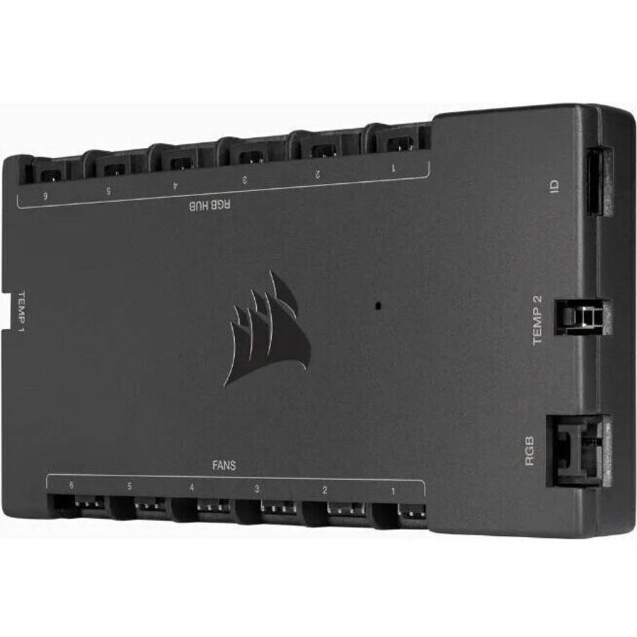 Corsair iCUE Commander CORE XT - Digital Fan Speed and RGB Lighting Controller.  6x Fan; 6x RGB