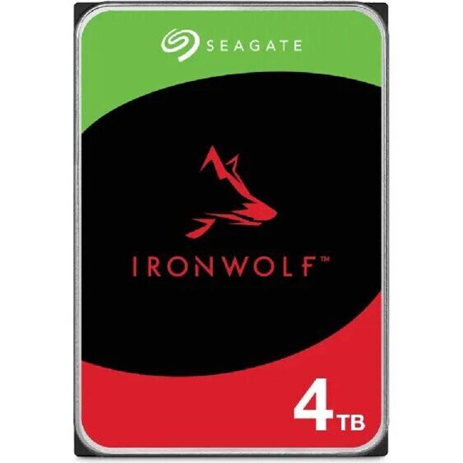 Seagate Ironwolf ST4000VN006 4TB 3.5'' HDD NAS Drives; SATA 6GB/s Interface; 1-8 Bays Supported; ...