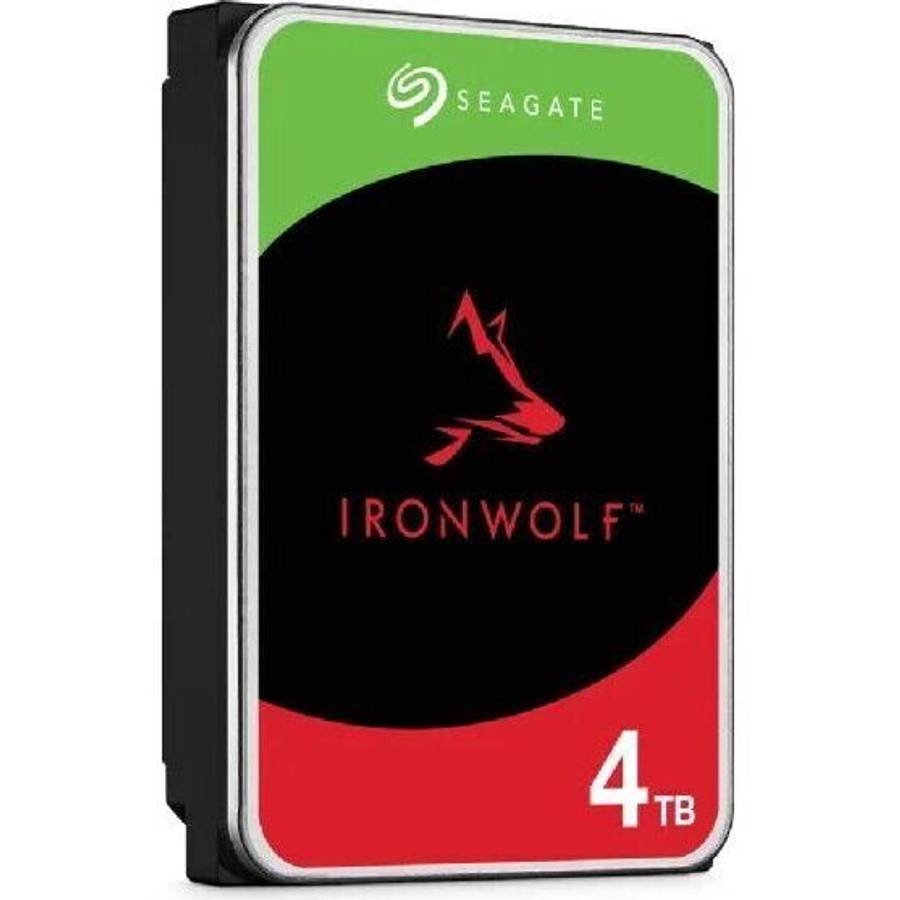 Seagate Ironwolf ST4000VN006 4TB 3.5'' HDD NAS Drives; SATA 6GB/s Interface; 1-8 Bays Supported; ...