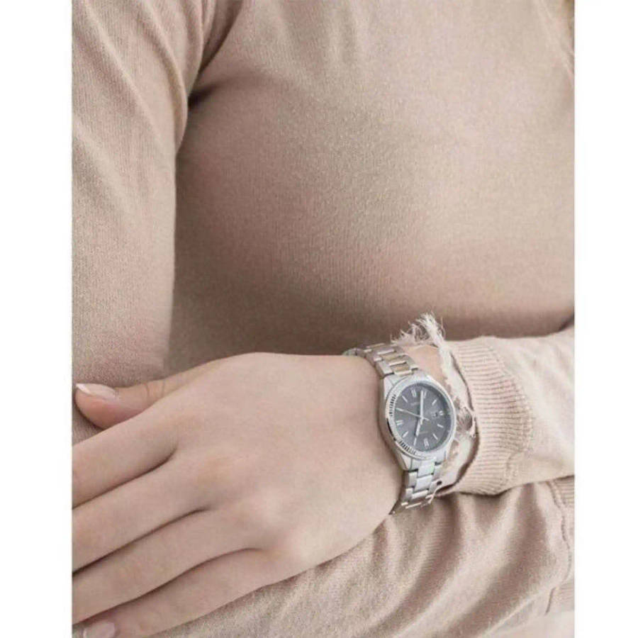 Casio Collection Lady date - black (ltp-1302pd-1a1veg) Women's Watch