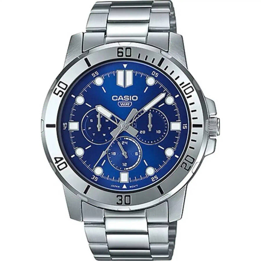 Casio Collection diver multifuction - blue (mtp-vd300d-2eudf) Men's Watch