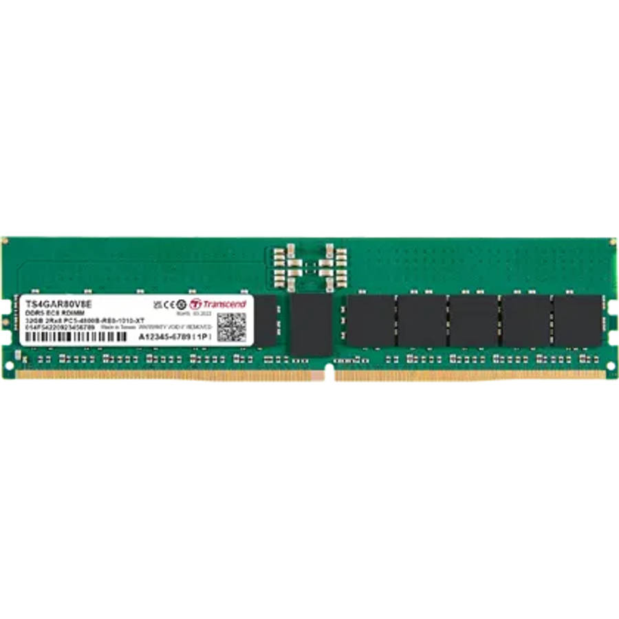 TRANSCEND 16GB DDR5-5600 REG-DIMM 1Rx8 2Gx8 CL46 1.1V