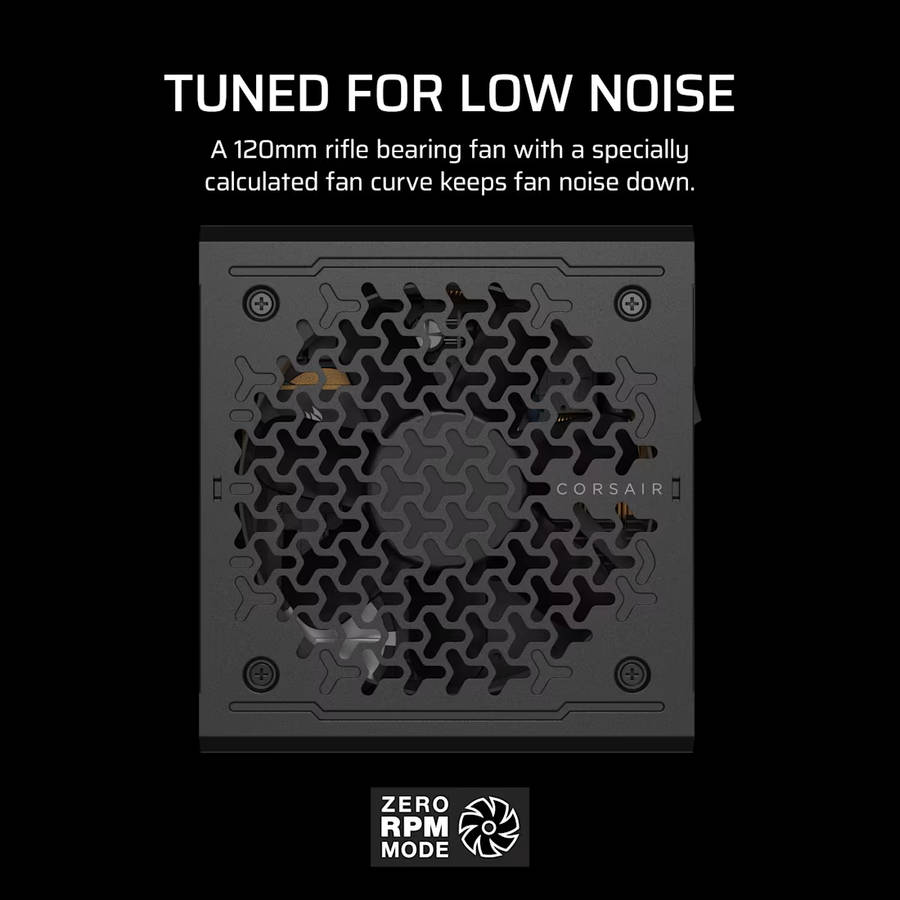 Corsair RM Series RM1000e _ 1000 Watt 80 PLUS Gold Fully Modular ATX PSU; ATX 3.1 and PCIE 5.1 ; ...