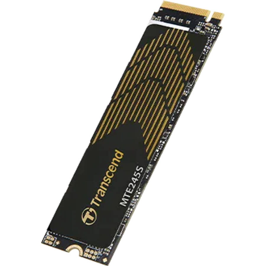 TRANSCEND 2 TB MTE245S PCI-E  GEN 4X4 M.2 NVMe 2280 SSD 3D TLC - 5300 MB/s Read 4600 MB/s Write -...
