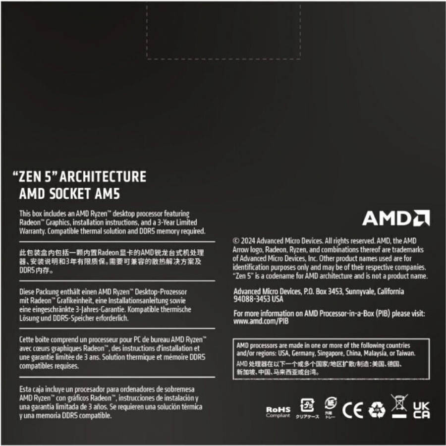 AMD RYZEN 9 9900X 12-Core 4.4GHZ AM5 CPU
