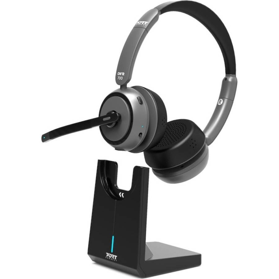 Port Connect ONR 700 Bluetooth Wireless Headset with Noise Cancellation