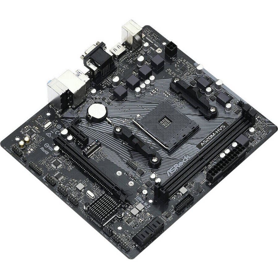 ASRock A520M-HVS AMD AM4 M-ATX Motherboard
