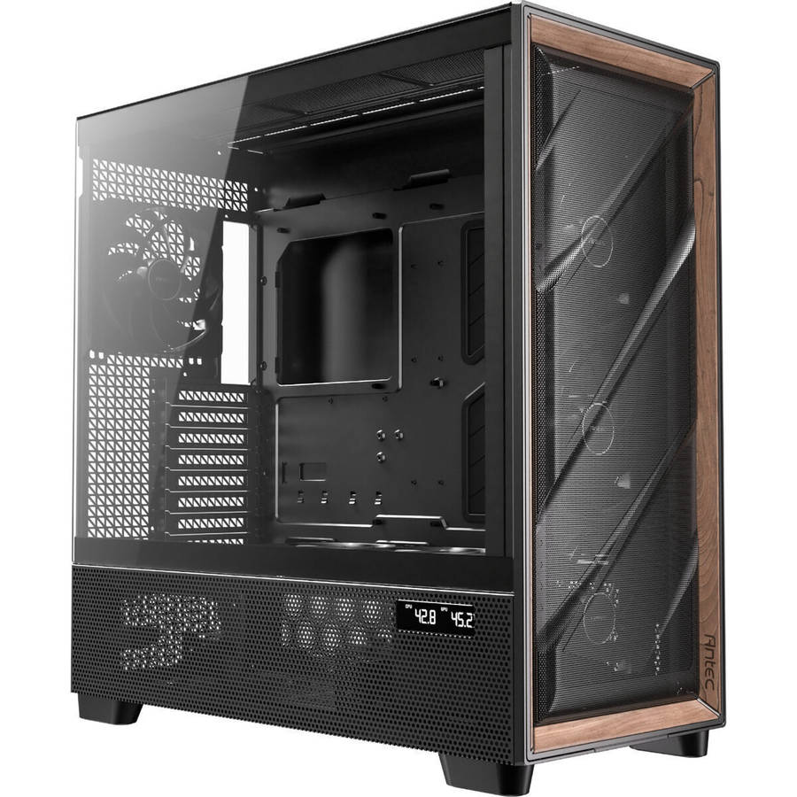 Antec FLUX PRO E-ATX Full Tower Gaming Chassis  Black