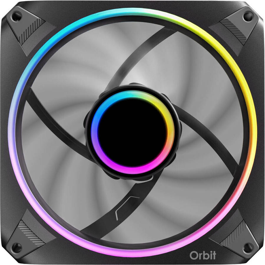 Antec ORBIT PWM 120mm ARGB Fan 3 Pack - Black