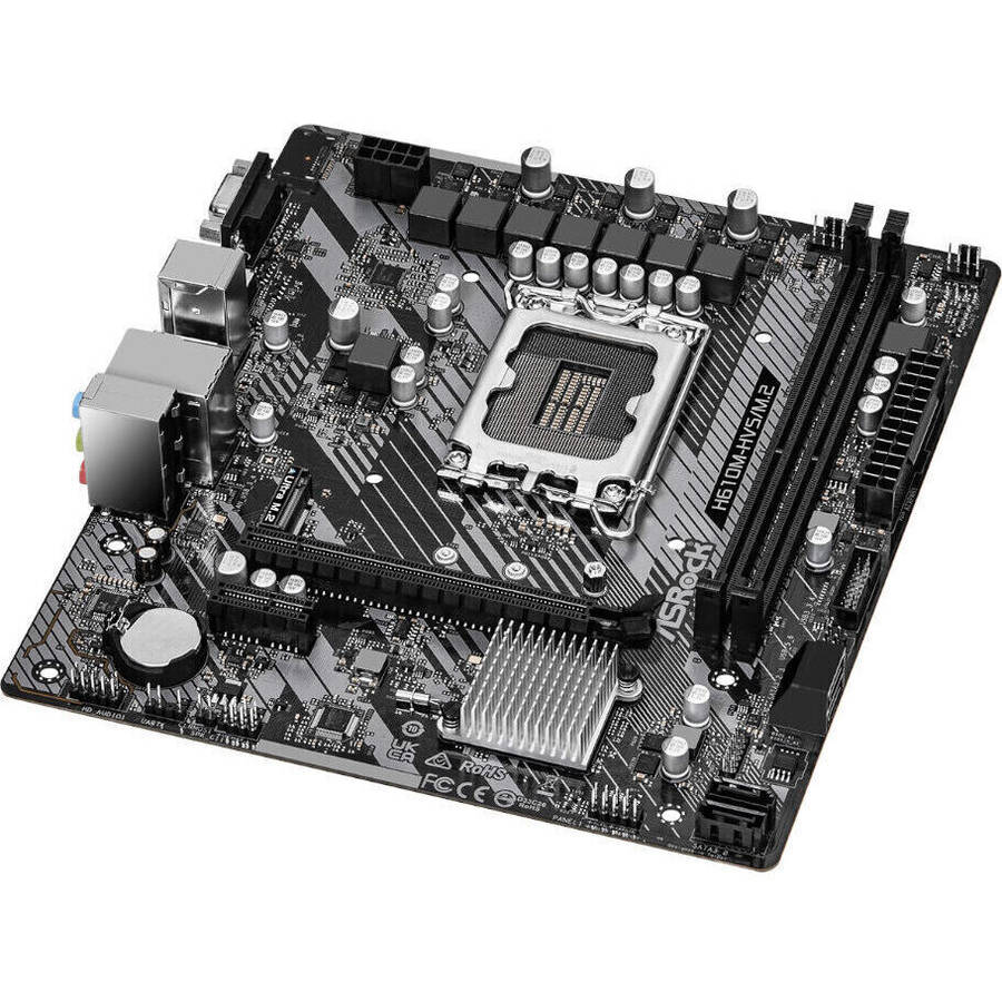 ASRock H610M-HVS/M.2 R2.0 Intel LGA 1700 m-ATX Motherboard