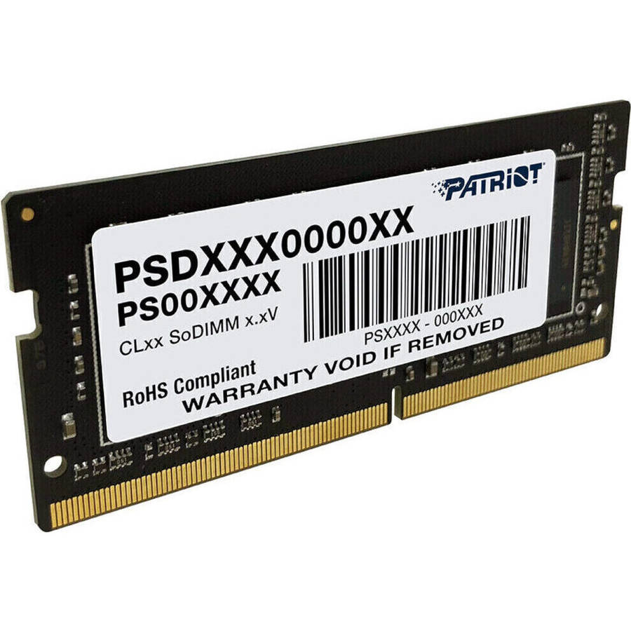 Patriot Signature Line 16GB 3200MHz DDR4 Single Rank SODIMM Notebook Memory