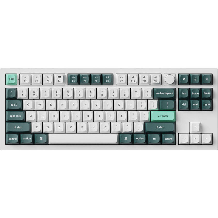Keychron Q3 HE QMK 80% Wireless Custom Mechanical Keyboard (Nebula Switch) - Shell White (Q3H-P1)