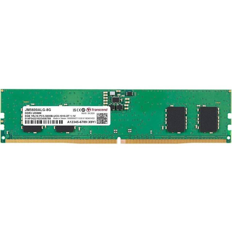 TRANSCEND JET MEMORY 8GB DDR5-5600 LONG DIMM 2RX8 CL46  (1Gx16)x4