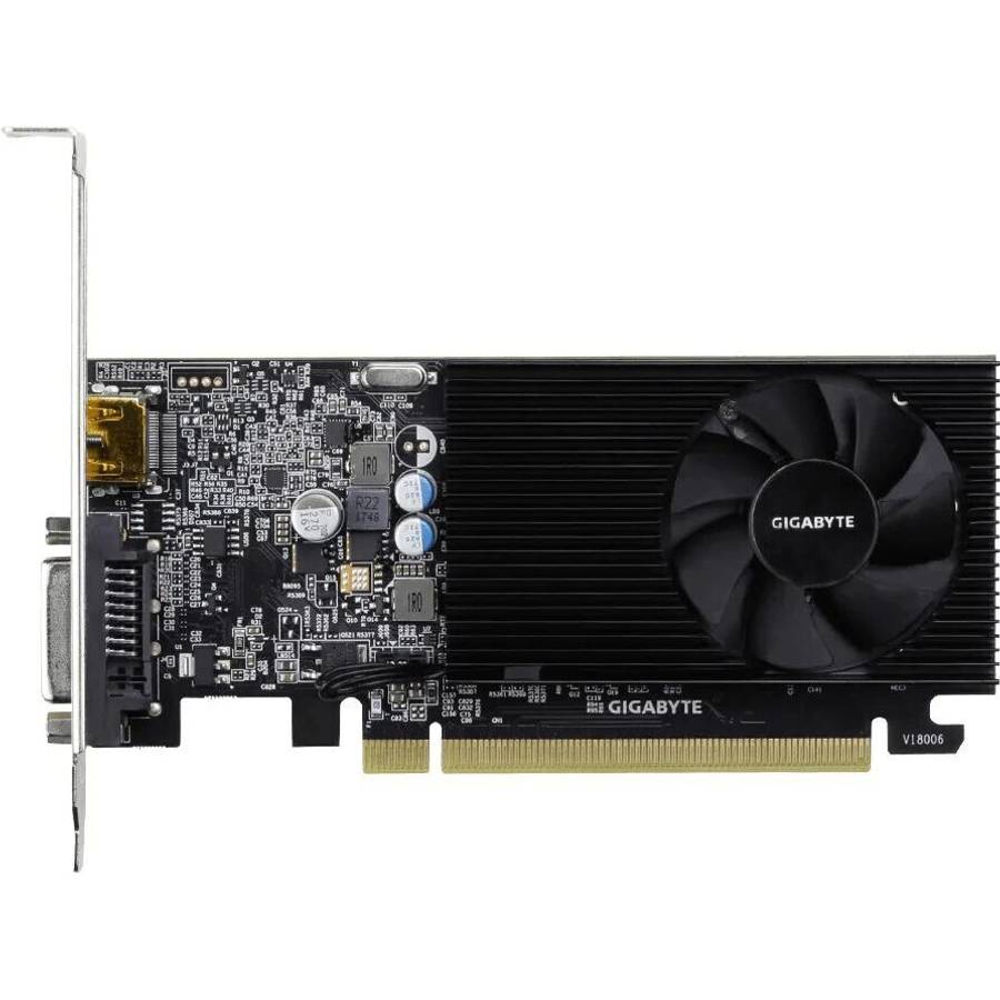 GIGABYTE nVidia GeForce GT 1030 - 2GB GDDR4; 64-Bit Memory Bus; PCI Express 2.0; 1x Dual-Link DVI...
