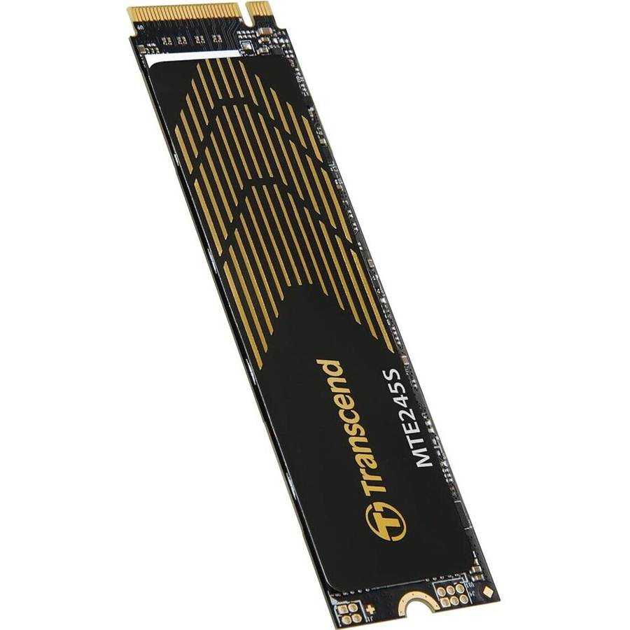 TRANSCEND 1 TB MTE245S PCI-E  GEN 4X4 M.2 NVMe 2280 SSD 3D TLC - 5300 MB/s Read 4600 MB/s Write -...