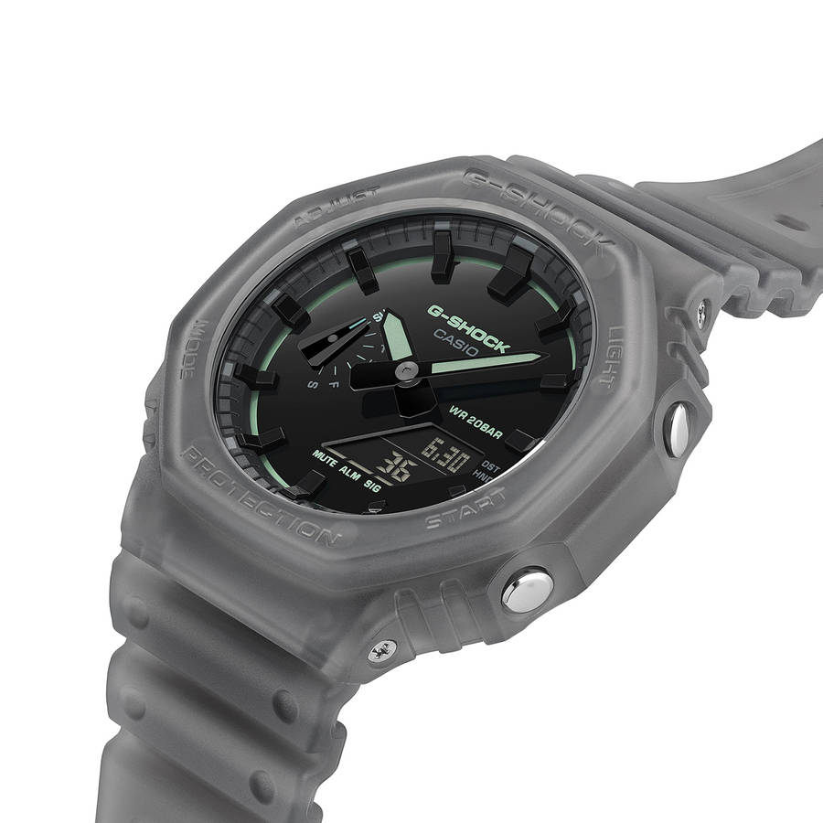 Casio G-shock Oak - Smoke Light Serie - Black (GA-2100K-1AER) Men WATCHES