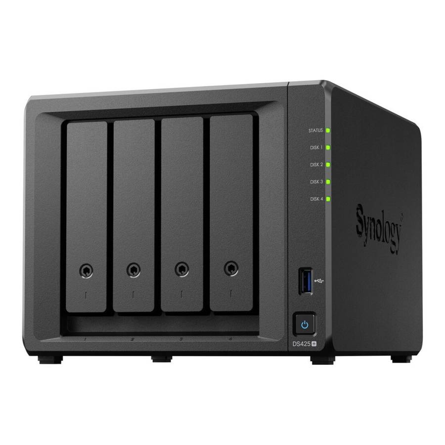 Synology DiskStation DS425+ 4-Bay NAS Enclosure