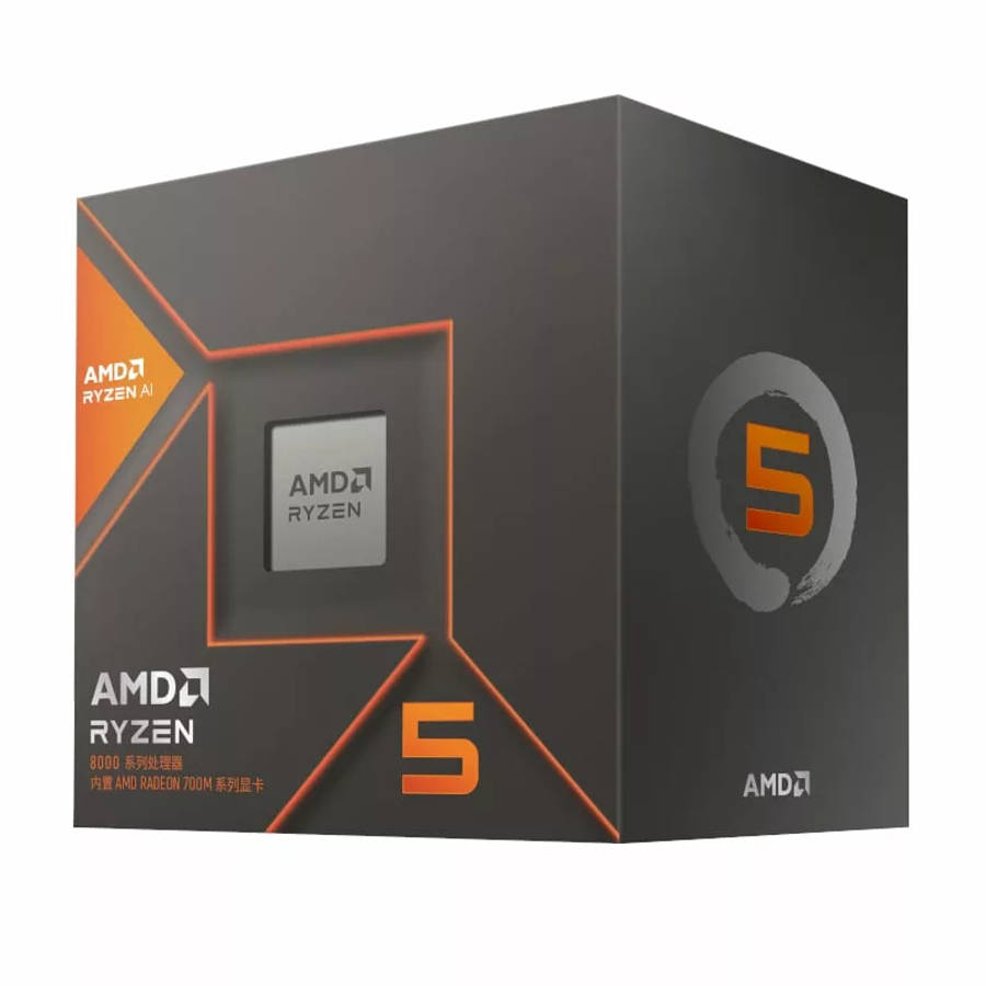 AMD Ryzen 5 8600G CPU - 6-Core Socket AM5 4.3GHz Processor