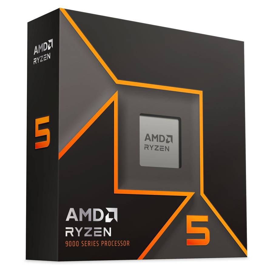 AMD Ryzen 5 9600X CPU - AMD Ryzen 5 6-Core Socket AM5 5.40GHz Processor