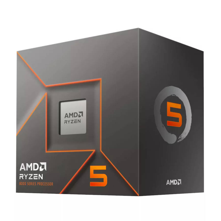 AMD Ryzen 8400F CPU - AMD Ryzen 5 6-core Socket AM5 4.7GHz Processor