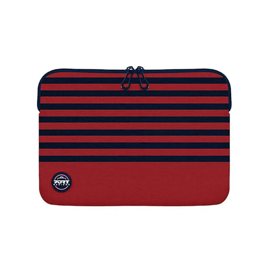 Port Designs La Mariniere 15.6-inch Notebook Sleeve Navy and Red