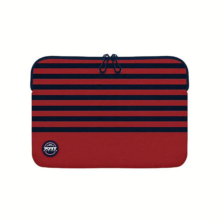 Port Designs La Mariniere 15.6-inch Notebook Sleeve Navy and Red
