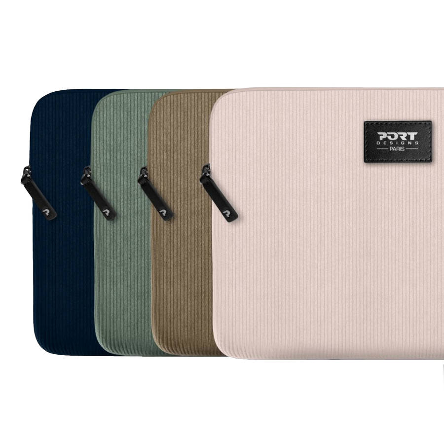 Port Designs Milano II Eco 13/14" Universal Laptop Sleeve - Navy Blue