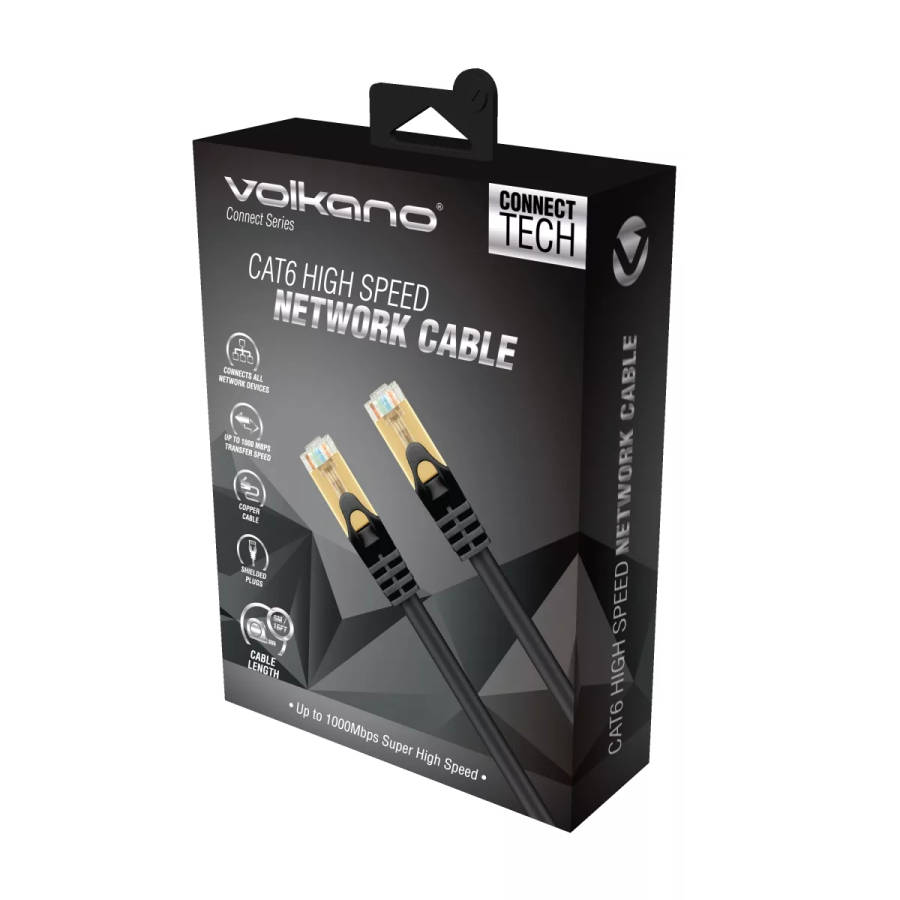 Volkano Connect Series CAT6 Network Cable 5m