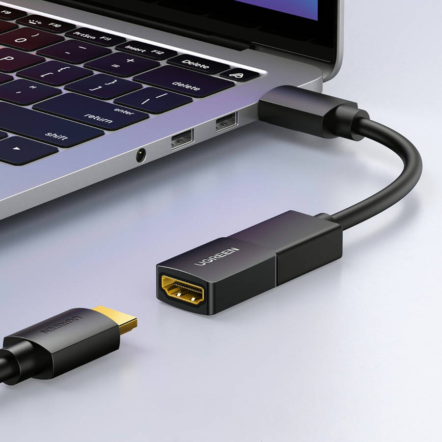 UGREEN 20107-20107 HDMI Female to Female Adapter - Black