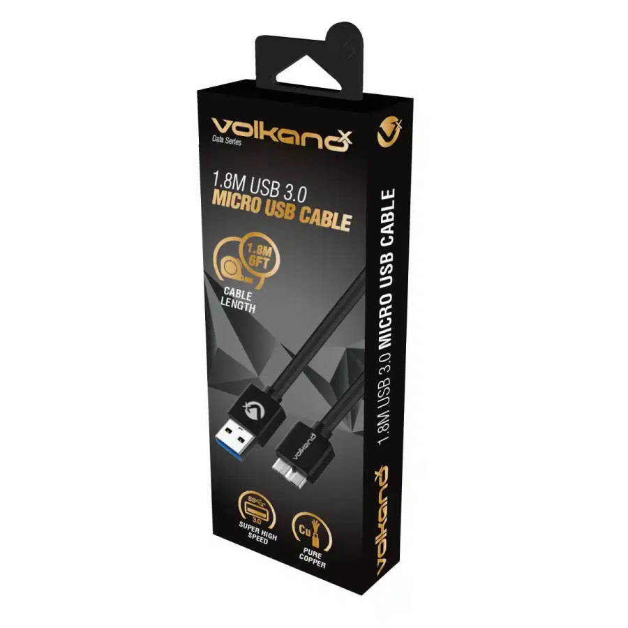 VolkanoX Data Series USB 3.0 Micro USB Cable 1.8m