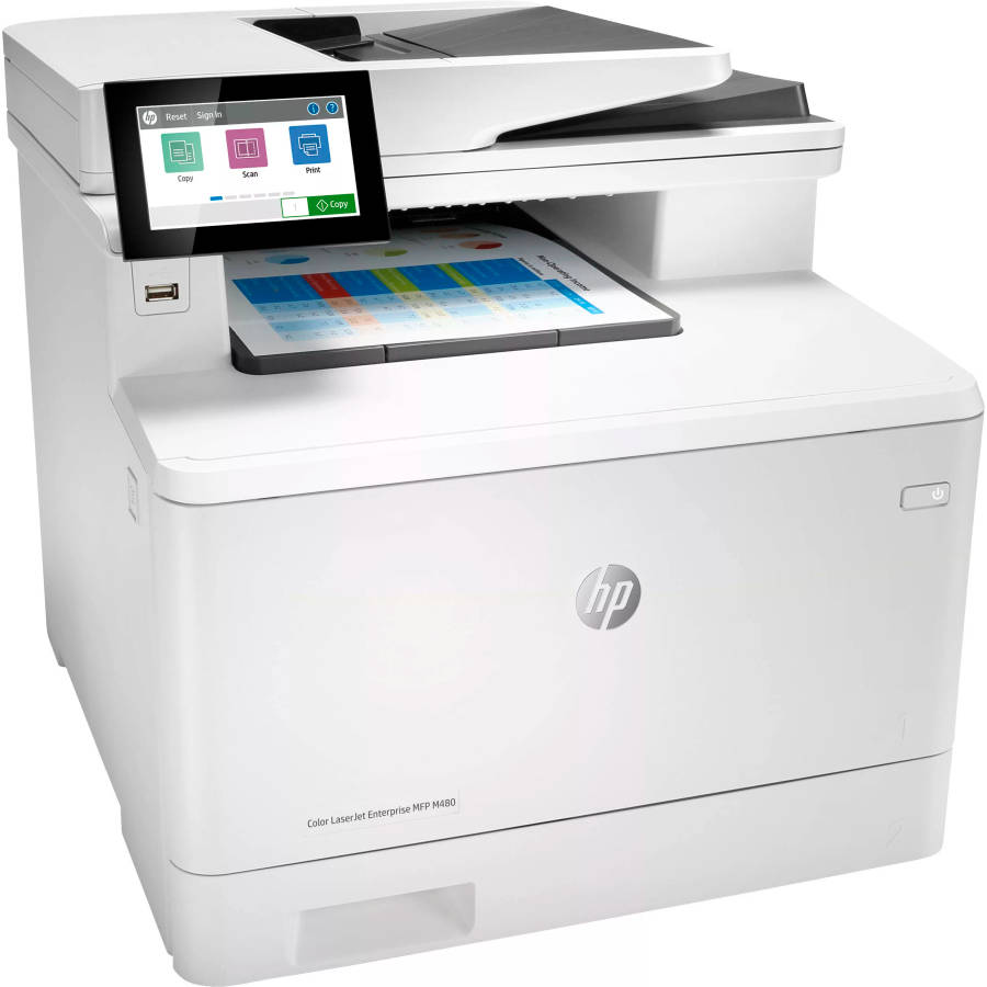 HP Color LaserJet Enterprise M480f A4 Multifunction Business Printer