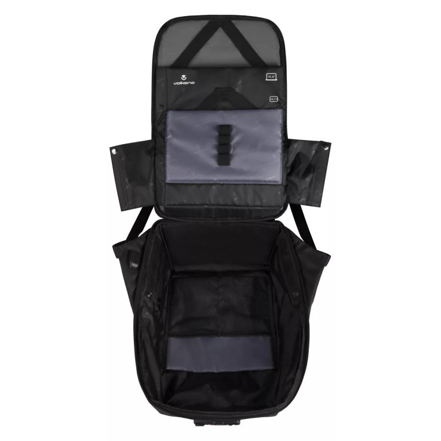 Volkano Smart Deux 15.6-inch Notebook Backpack Black
