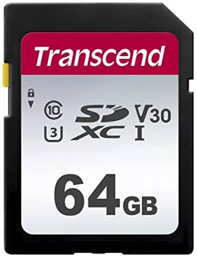 Transcend SD Card SDXC 300S 64GB