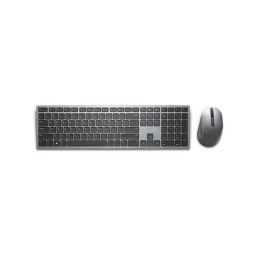 Dell KM7321W keyboard RF Wireless + Bluetooth QWERTY US International Grey Titanium